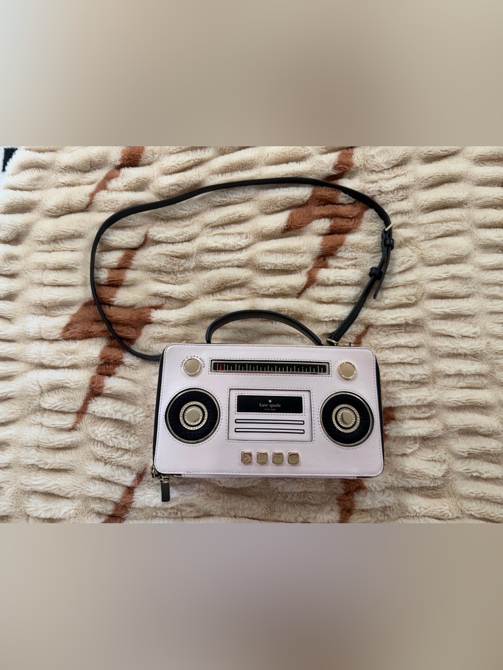 RARE* kate spade Jazz Things Up boombox bag